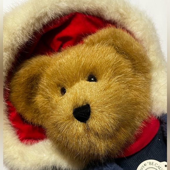 Boyds Bear 904021 Plushed Stuffed 14" Karina Burrbruin with Blue Coat and Hood - Picture 8 of 12
